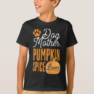 Camiseta Cachorro Mamãe Pumpkin Spice Lover Fall Meninas Ma