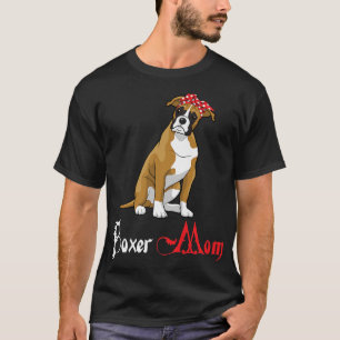 Camiseta Cachorro Mamãe Puppy Mãe Boer Premium