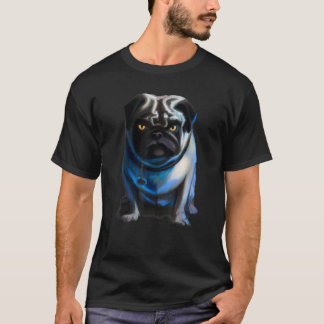 Camiseta Cachorro Mau Pug Halloween