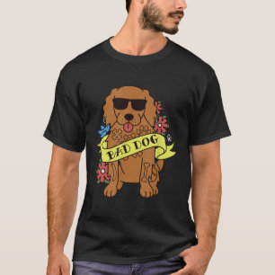 Camiseta Cachorro Mau Tatuagem Er Spaniel