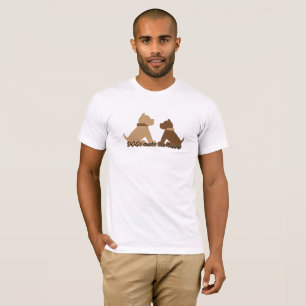 Camiseta Cachorro me faz feliz