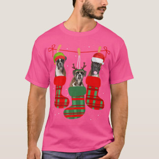 Camiseta Cachorro Meias de Natal Engraçadas Xmas Pajama Pet