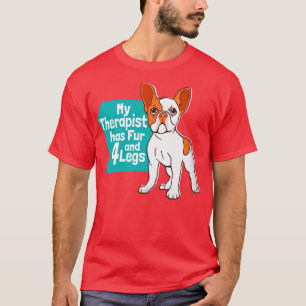 Camiseta Cachorro Meu Terapêutico Tem Pele e 4 Pernas Engra