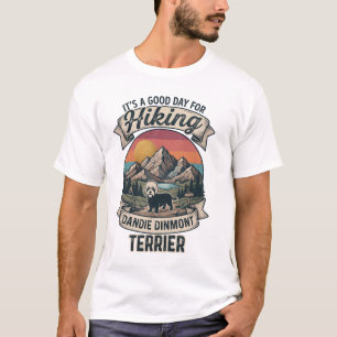 Camiseta Cachorro Montanhês Terrier Dandie Dinmont em uma C