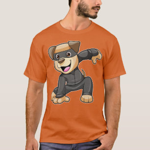 Camiseta Cachorro na fantasia de Ninja