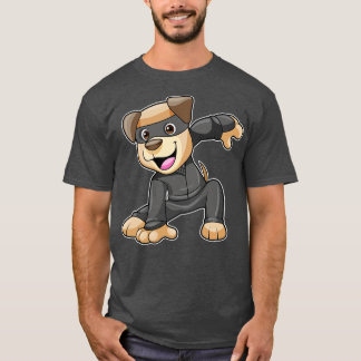 Camiseta Cachorro na fantasia de Ninja