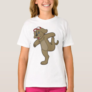 Camiseta Cachorro na Malhação de Yoga