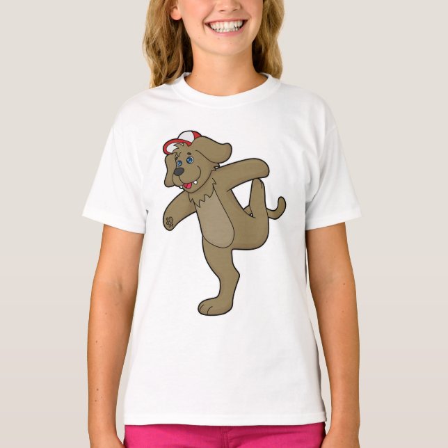 Camiseta Cachorro na Malhação de Yoga (Frente)