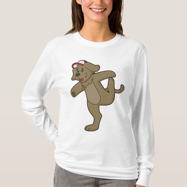 Camiseta Cachorro na Malhação de Yoga (Frente)