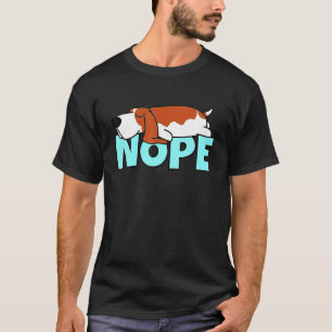 Camiseta Cachorro Não Diz Motivação Cães Preguiçosos C