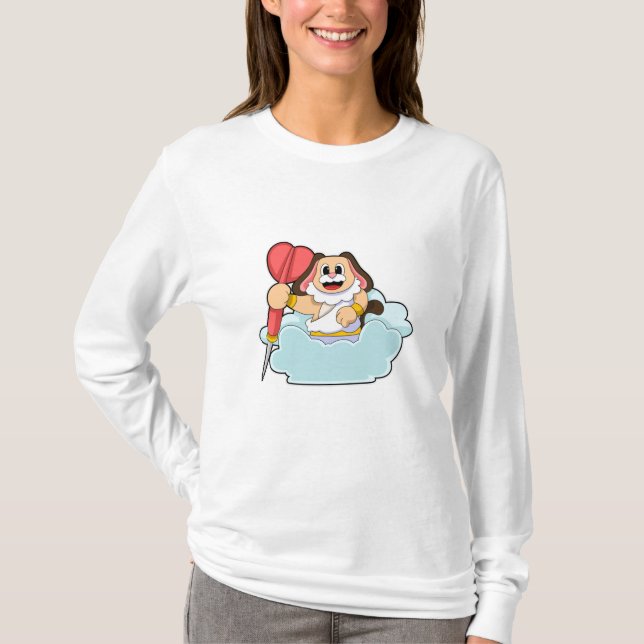 Camiseta Cachorro nas Trevas com Arte (Frente)