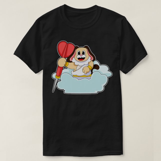 Camiseta Cachorro nas Trevas com Arte 1 (Frente do Design)