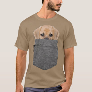 Camiseta Cachorro no bolso T Puggle