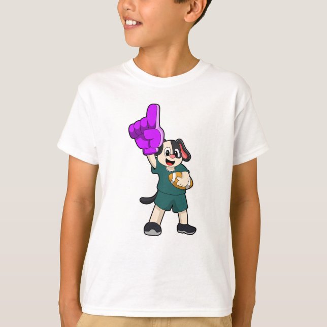 Camiseta Cachorro no Futebol (Frente)