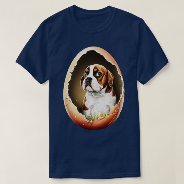 Camiseta Cachorro no ovo11 (Frente do Design)