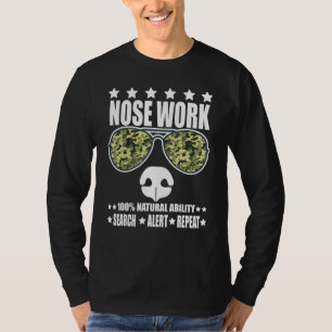 Camiseta Cachorro Nojento Treinamento Esportivo Trabalho No