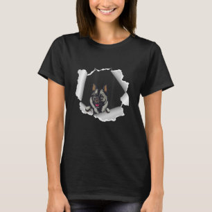 Camiseta Cachorro Norueguês de Elkhound Para o Dia do Pai