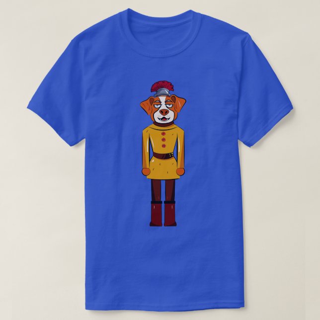 Camiseta Cachorro Nutcracker (Frente do Design)