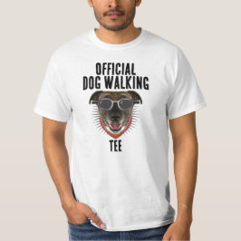 Camiseta Cachorro Oficial Caminhando Tee