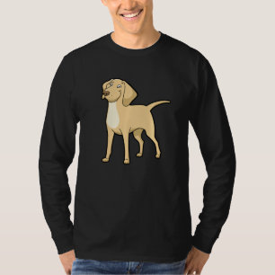 Camiseta Cachorro-Ouro Labrador Amarelo-Gelado