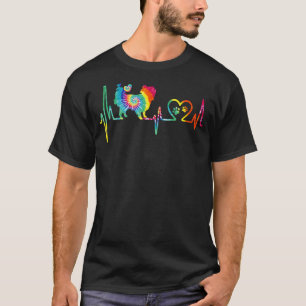Camiseta Cachorro-Pai Cachorro-Coração Cachorro