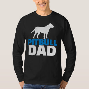 Camiseta Cachorro Pai Pitbull