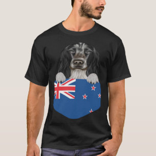 Camiseta Cachorro Panelino Inglês Da Nova Zelândia Em Poc