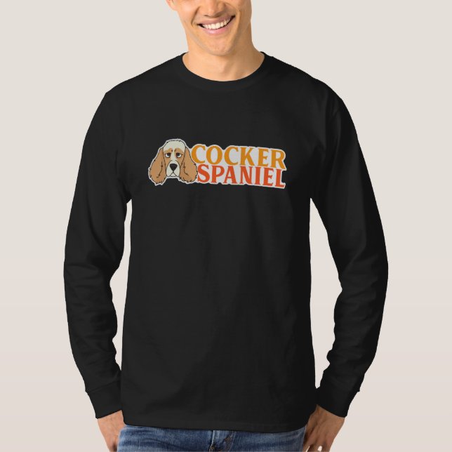 Camiseta Cachorro Paniel Cocker (Frente)