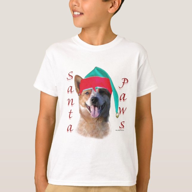 Camiseta Cachorro Papai noel australiano (Frente)