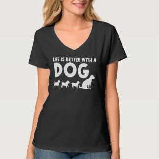 Camiseta Cachorro Para Homens Mulheres Meninos Meninas Cria