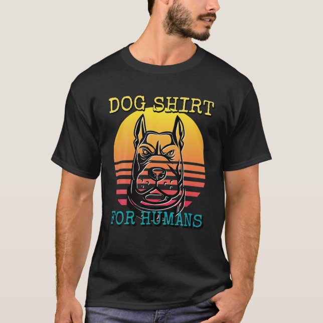 Camiseta Cachorro Para Humanos (Frente)