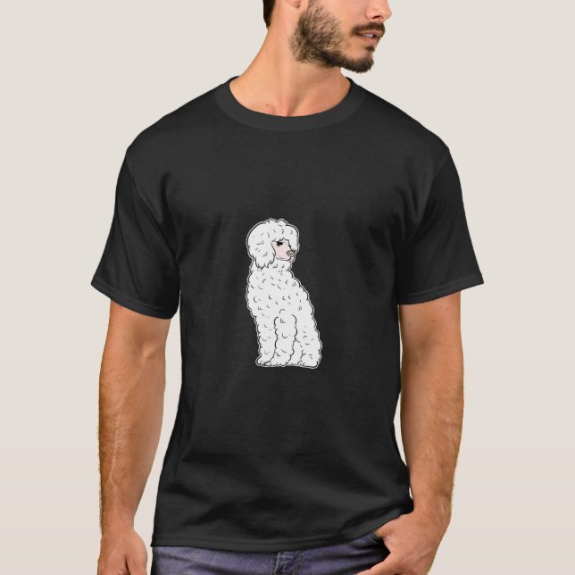Camiseta Cachorro Para Mulheres Brinquedo Poodle (Frente)