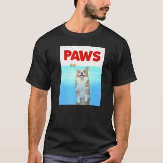 Camiseta Cachorro Parody 80s Cachorro Corgi