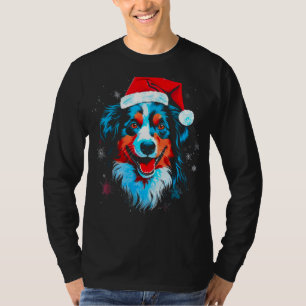 Camiseta Cachorro Pastor Australiano Natal