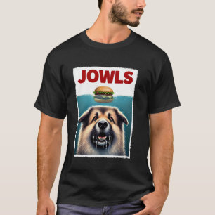 Camiseta Cachorro Pastor Caucasiano Engraçado e Paródia de