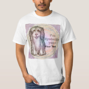 Camiseta Cachorro Pastor Olhando Para Você