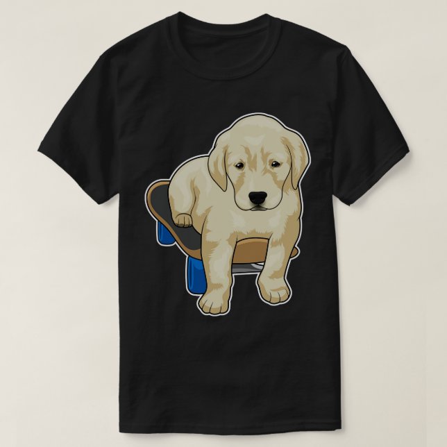 Camiseta Cachorro Patinador 2 (Frente do Design)