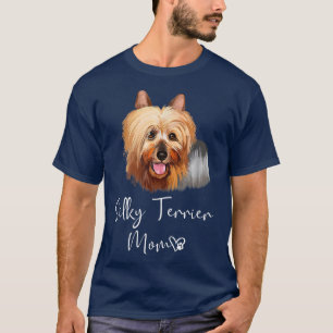 Camiseta Cachorro-peludo australiano Cachorro-mãozinho Cach