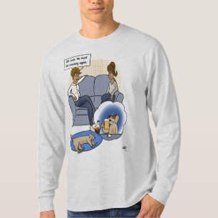 Camiseta Cachorro perseguindo Cinzas de Dream Men