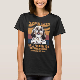 Camiseta Cachorro Pessoal Salker Shih Tzu