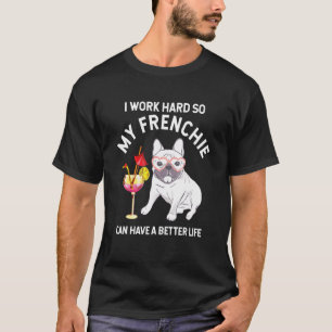 Camiseta Cachorro-Pet do Bulldog Francês