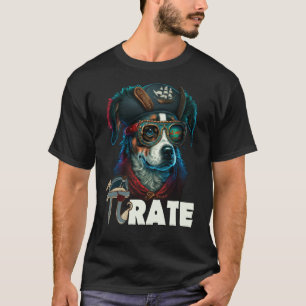 Camiseta Cachorro Pirata do Dia do Pi 3 14 Professor de Mat