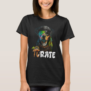 Camiseta Cachorro Pirata do Dia do Pi 3 14 Professor de Mat