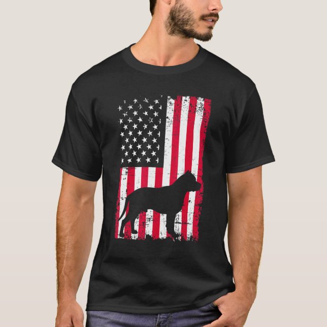 Camiseta Cachorro Pitbull 1 (Frente)
