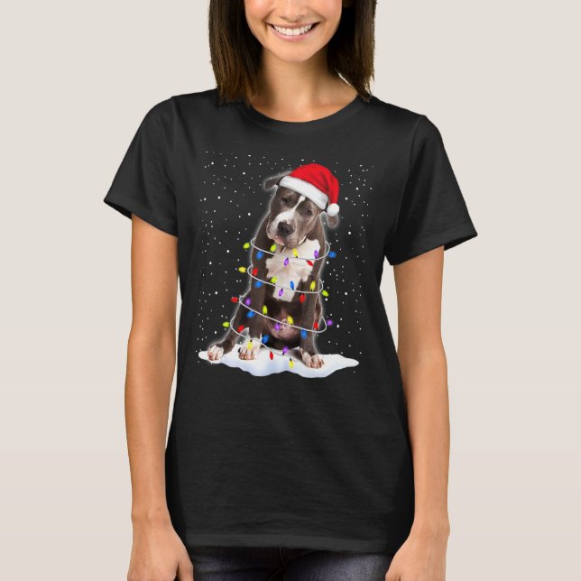 Camiseta Cachorro Pitbull 2 (Frente)