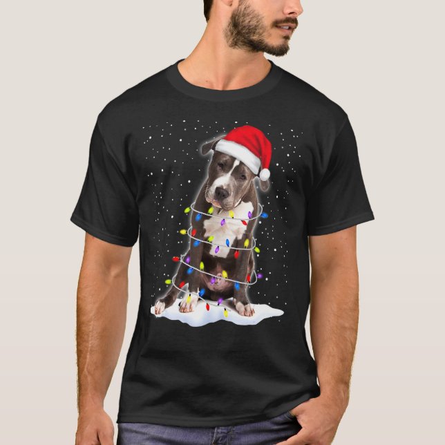 Camiseta Cachorro Pitbull 2 (Frente)
