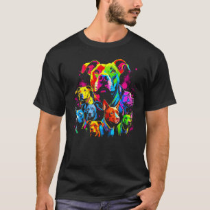 Camiseta Cachorro Pitbull Ama Família