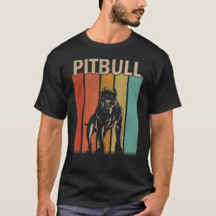 Camiseta Cachorro Pitbull Angustiado Homens Mulheres Cria