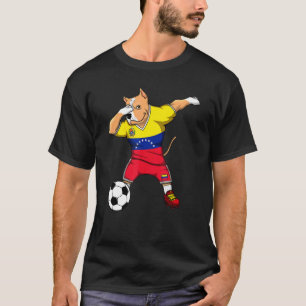 Camiseta Cachorro Pitbull Dabbing Venezuela Torcedores de F