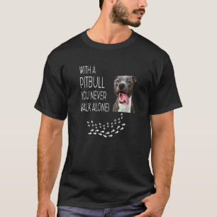 Camiseta Cachorro Pitbull Fofo Leve Seu Cachorro Para Um Pa